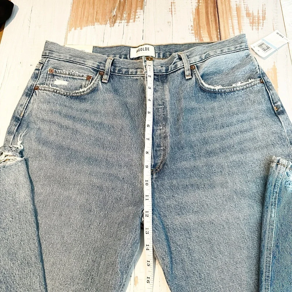 AGOLDE 90’s Pinch Waist High Rise Straight Button Fly Jeans Size 31 Endless
